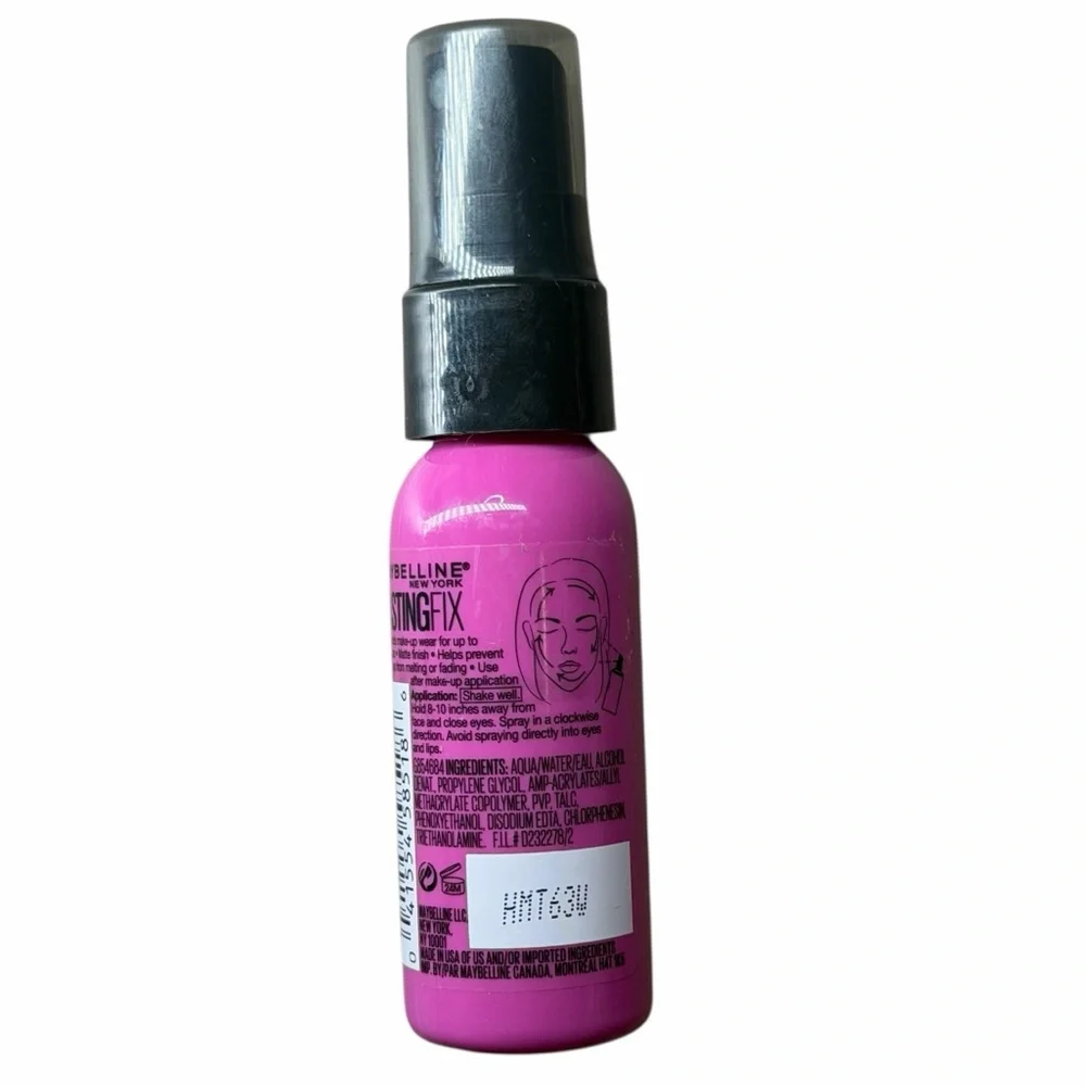 5/$25💜 Maybelline Lasting Fix Matte Finish Makeup Setting Spray Mini 1 oz